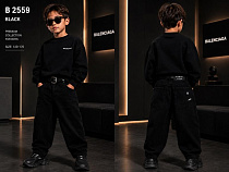 Джинсы Major Kids B2559 black - делук