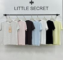 Футболка Little Secret 6100-2 black - делук