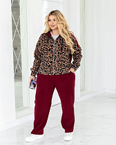 Костюм Спорт Seven Zikina 1351 wine - делук