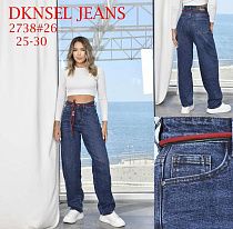 Джинсы Dknsel 2738 blue - делук