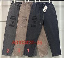 Штаны Immei A9103-2 grey - делук
