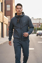 Костюм Спорт Hai H1345 grey - делук