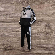 Костюм Спорт Sevim SV1241 black-l.grey - делук