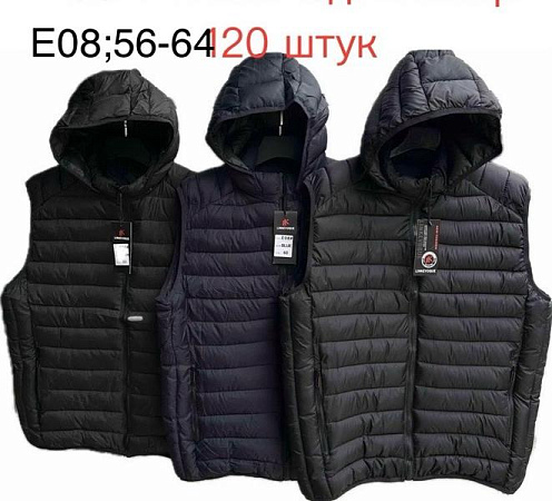 Жилетка Tran E08 black - делук