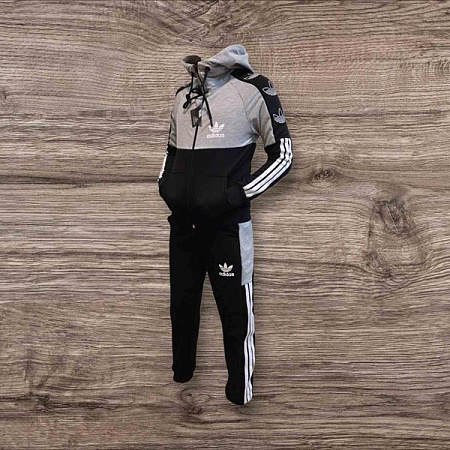 Костюм Спорт Sevim SV1241 black-l.grey - делук