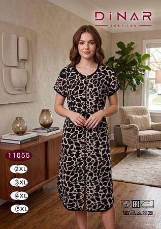 Халат Anion 11055 beige - делук