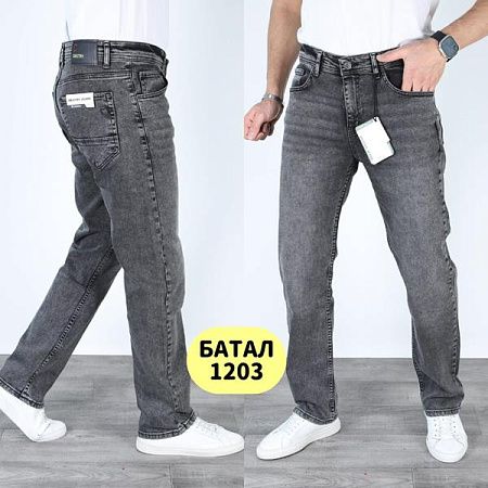 Джинсы God Baron 1203 grey - делук