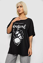 Футболка Seven Group 6605 black - делук