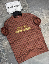 Футболка Hous Of Timur HT546 brown - делук