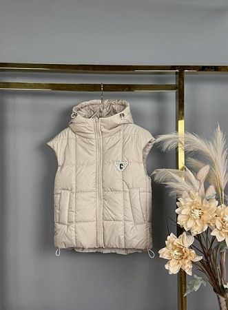 Жилетка Delfinka 649 l.beige - делук