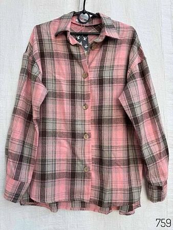Рубашка Loren 759 pink - делук