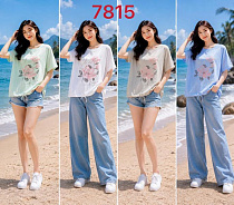 Футболка Gertie 7815 mint - делук