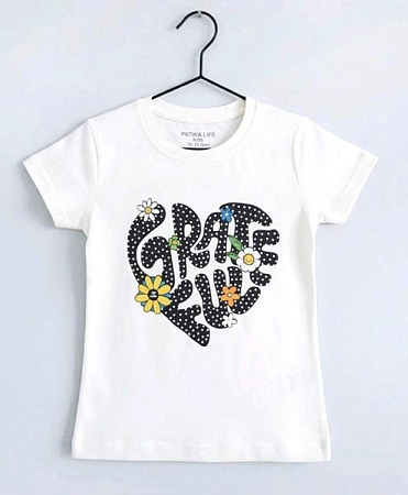 Футболка Dino DN77 white - делук