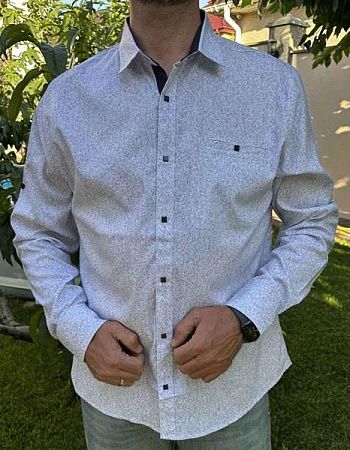 Рубашка Nik 56440 white - делук