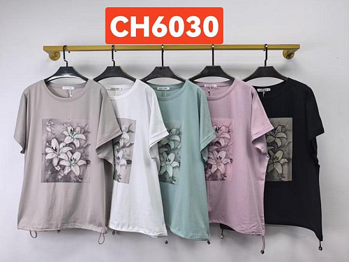 Футболка Saint Wish CH6030 mix - делук