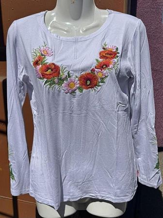 Вышиванка Sport Style 022 white - делук