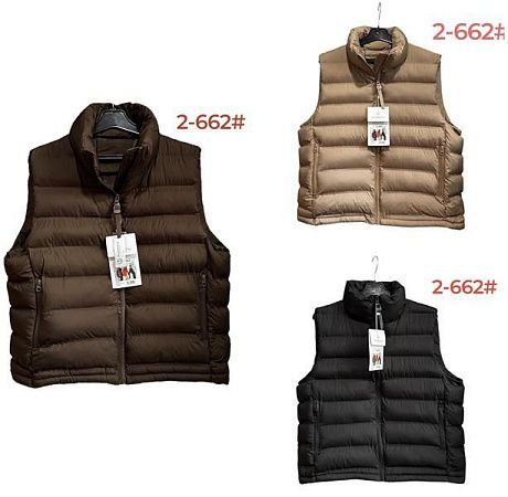 Жилетка Peng 2-662 brown - делук