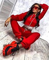 Костюм Спорт Modnulya N604 red - делук