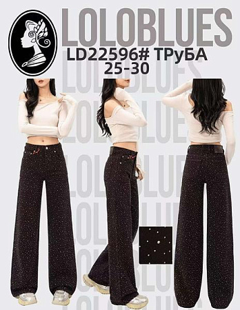 Джинсы Lolo Blues LD22596 black - делук