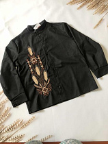 Вышиванка Moda School MS03 black - делук