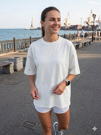 Футболка Gull G160 white - делук