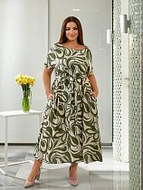 Платье Latoria 636-2 khaki - делук