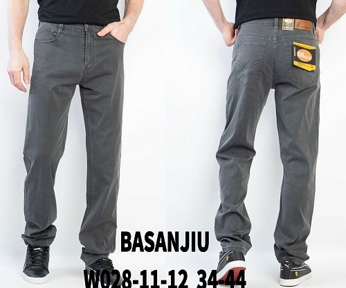 Джинсы God Baron W028-11-12 grey - делук