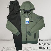Костюм Спорт Hai 9102-1 green - делук