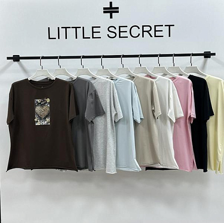 Футболка Little Secret 500510 d.grey - делук