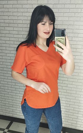 Футболка No Brand 35 orange - делук