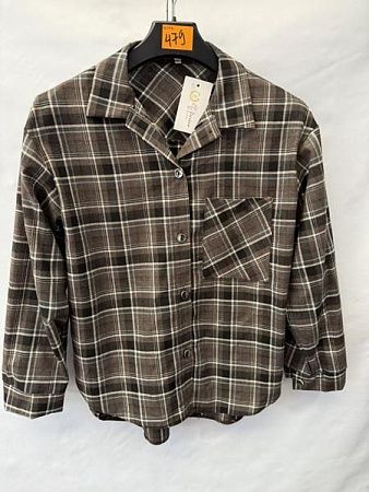 Рубашка Namik NM152 grey - делук