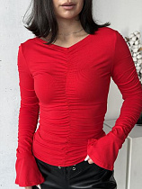 Свитер Arina 1708 red - делук