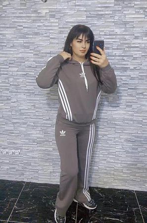 Костюм Спорт Newe NW639 grey - делук