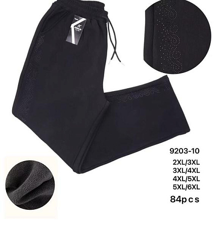 Штаны Спорт Kenalin 9203-10 black - делук