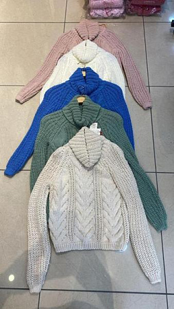 Свитер Julia JL349 d.beige - делук