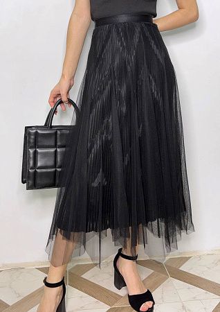 Юбка Kosta 9267 black - делук