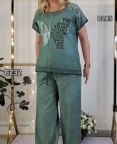 Штаны Yafeier C232 green - делук