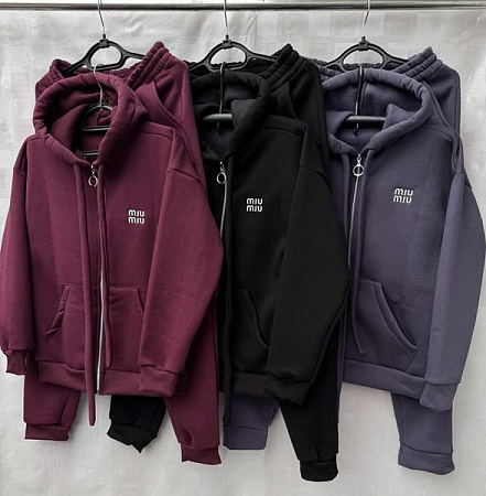 Костюм Спорт Shon S1864 wine - делук