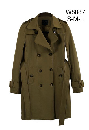 Пальто Immei W8887 brown - делук