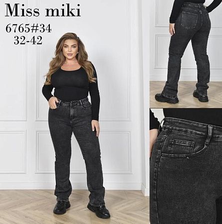 Джинсы Immei 6765 black - делук