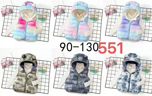 Жилетка Farbique 551 grey - делук
