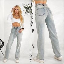 Джинсы Liana Denim 407 grey - делук