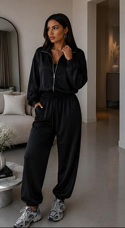 Костюм Спорт Akulova 2929 black - делук