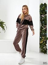 Костюм Спорт Loren 885 brown-black - делук