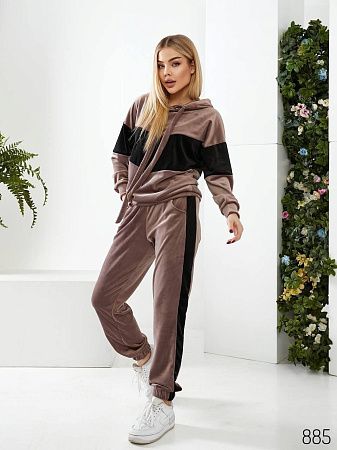 Костюм Спорт Loren 885 brown-black - делук