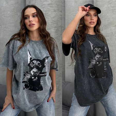 Футболка Major M63 grey - делук