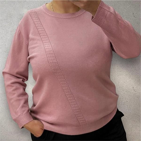 Свитер Levisha 25229 pink - делук