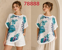 Футболка Gertie 78888 white - делук
