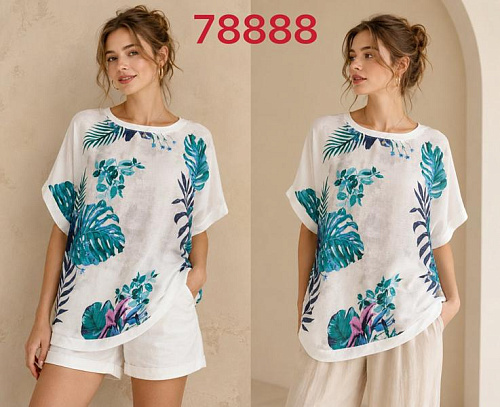 Футболка Gertie 78888 white - делук