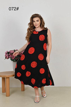Сарафан Romeo Life 072-4 black - делук